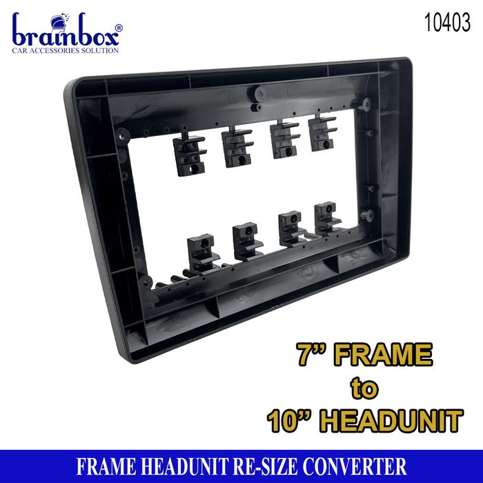 Gambar Frame Headunit Android Adaptor Resize Converter 7inch 9inch 10inch - 7inch to 10inch dari Brainbox Car and Home undefined Tokopedia