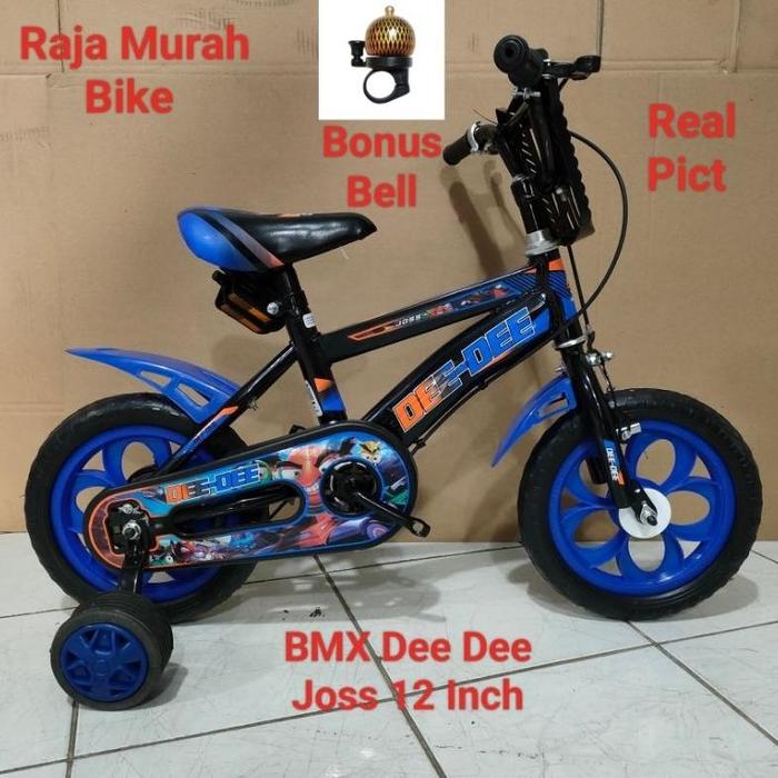 Gambar Baru Sepeda Anak Bmx Dee Dee Joss 12 Inch Sepeda Anak Laki Laki Bmx 12 - Hitam Biru, BMX 12 Inch dari cortney mall undefined Tokopedia