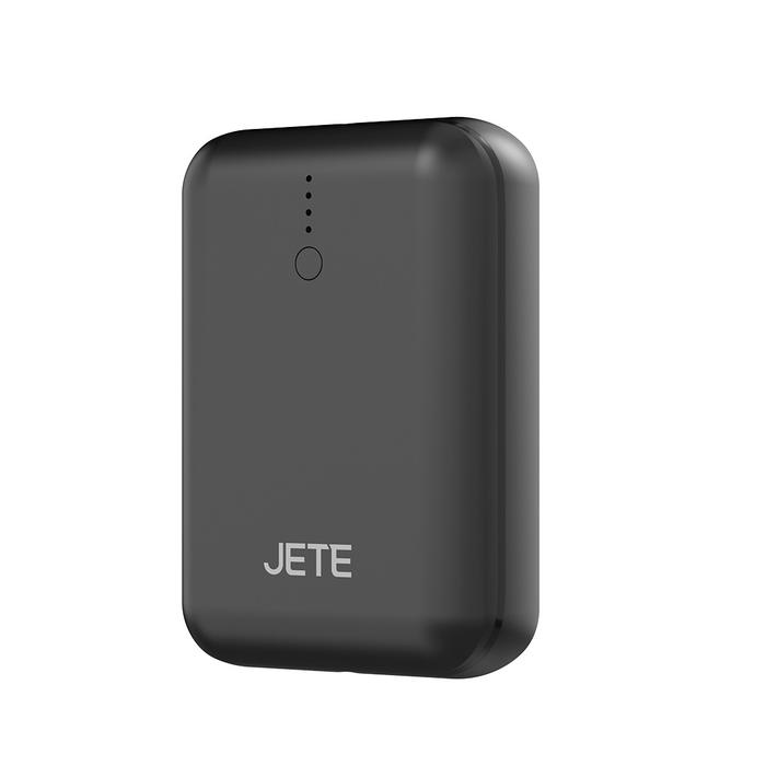 Gambar 	 Powerbank JETE B6 10000mAh Fast Charging 22.5W Dual Ouput USB Type C Power Bank Portable Travel Size - Garansi 2th - Black dari Doran Gadget Authorized Bali undefined Tokopedia