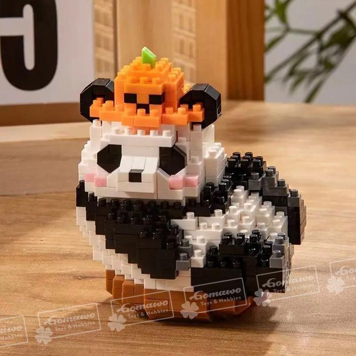 Gambar Mainan Balok susun Panda Bricks Puzzle Nano Blok Edukasi Anak - W1119 dari Gomawo Online Store undefined Tokopedia