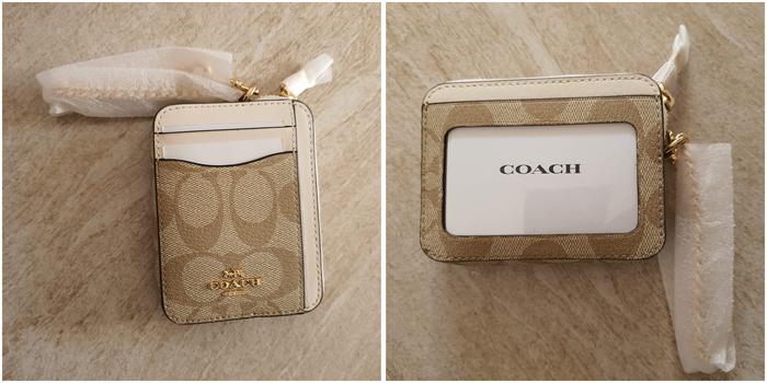 Gambar Dompet Wanita C o a c h Zip Card Case in signature - C0058 dari Neaka Store undefined Tokopedia