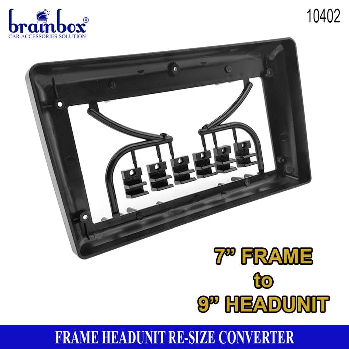 Gambar Frame Headunit Android Adaptor Resize Converter 7inch 9inch 10inch - 7inch to 9inch dari Brainbox Car and Home undefined Tokopedia