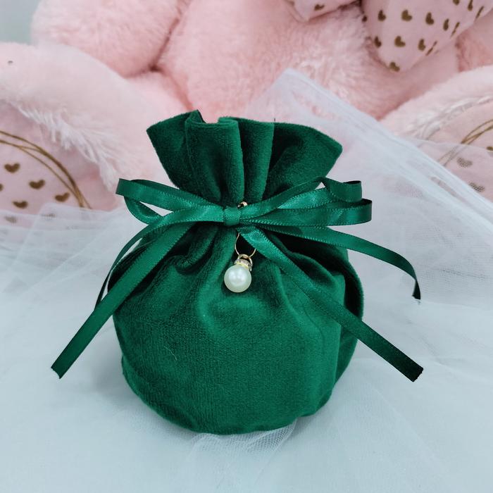 Gambar Korean Style Candy Pouch - Aksesoris hampers GB016 - Hijau Tua dari Dearbear undefined Tokopedia