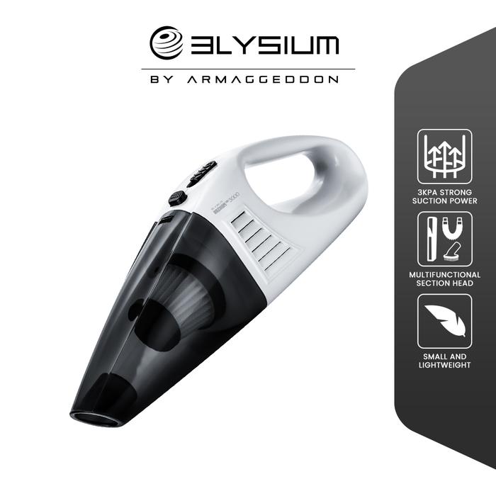 Gambar Vacum Cleaner Elysium by Armaggeddon Kit 3000 3KPA Nirkabel - WHITE dari Sonicgear Indonesia undefined Tokopedia