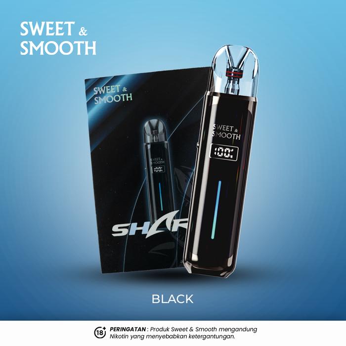 Gambar Sweet and Smooth POD Shark 1000 mAh Airflow Adjust - Hitam dari Sweet & Smooth undefined Tokopedia