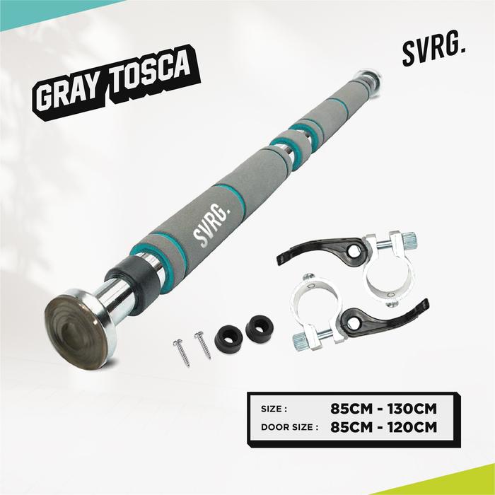 Gambar Pull Up Bar Svarga | Tiang Pull Up | Available in 2 sizes - PullUp 85-130cm, Pull Up Bar dari SVRG Store undefined Tokopedia
