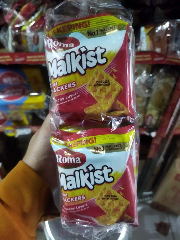 Gambar CRACKERS MALKIST ROMA ANEKA RASA - 10 PCS - SWEET CRACKERS dari Anugrah58 Grosir undefined Tokopedia
