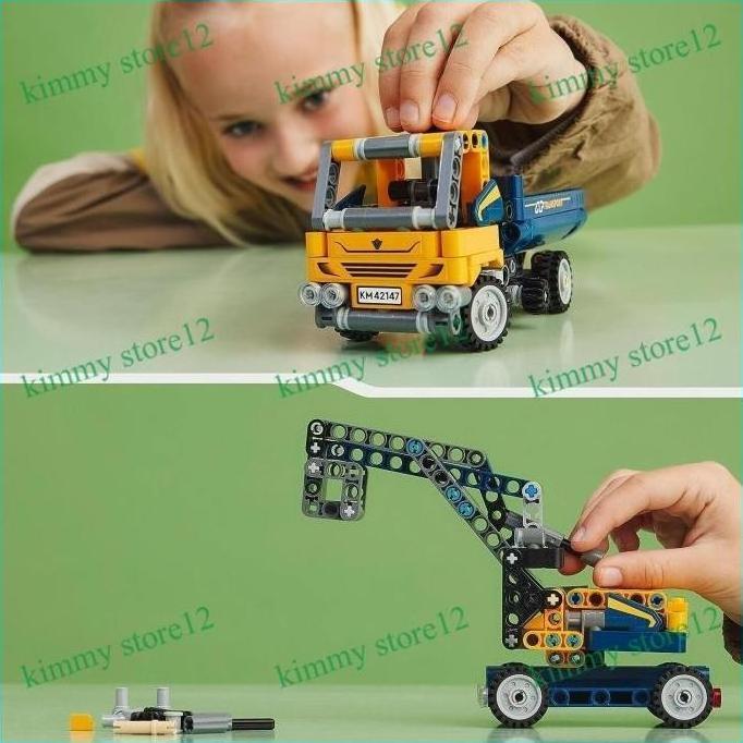 Gambar Diskon Lego Technic 2 In 1 - 42147 Dump Truck Set Excavator Car Truk dari Shoulder Store undefined Tokopedia