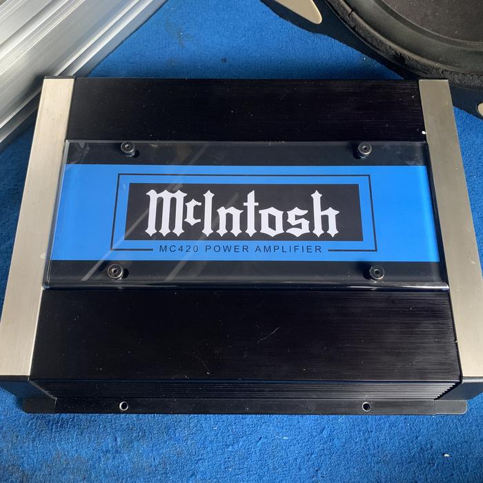 カーオーディオ McIntosh MC420 POWER AMPLIFIER McIntosh MC420 Power Amplifier Power Amplifier Car Audio Operation
