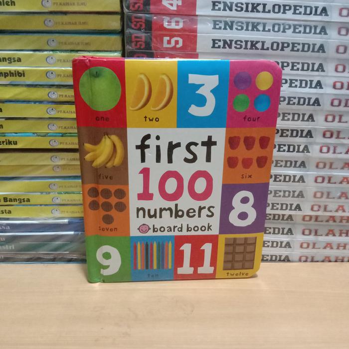 Gambar Buku Anak Original FIRST 100 NUMBERS Board Book Priddy Books dari TOKO BUKU LEJEM GULTOM JAYA undefined Tokopedia