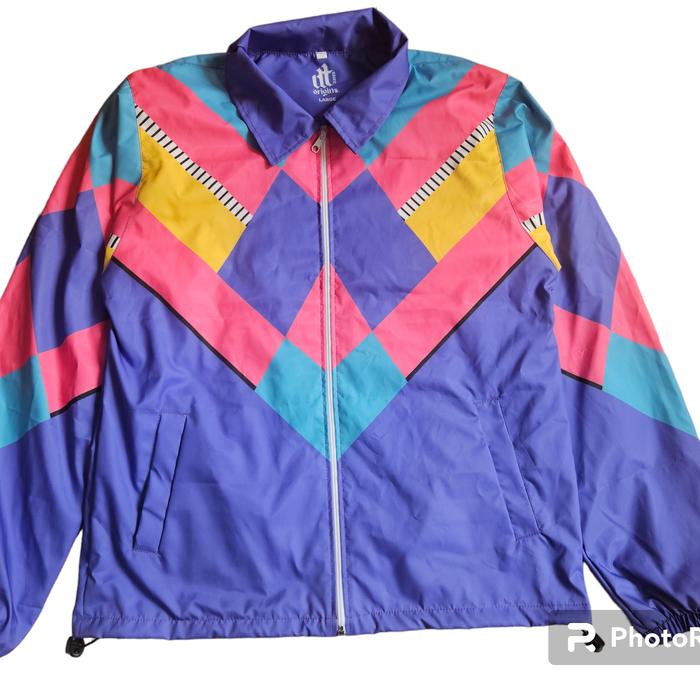 Gambar jaket running vintage90s CLASSIC OLD SCHOOL - old school, S dari MK outfit.co undefined Tokopedia