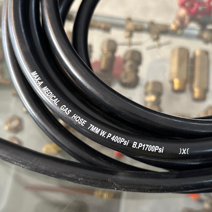 Gambar MAX-A Medical Gas Hose - Selang Gas Medis - - Hitam dari Daya Teknik Medika undefined Tokopedia