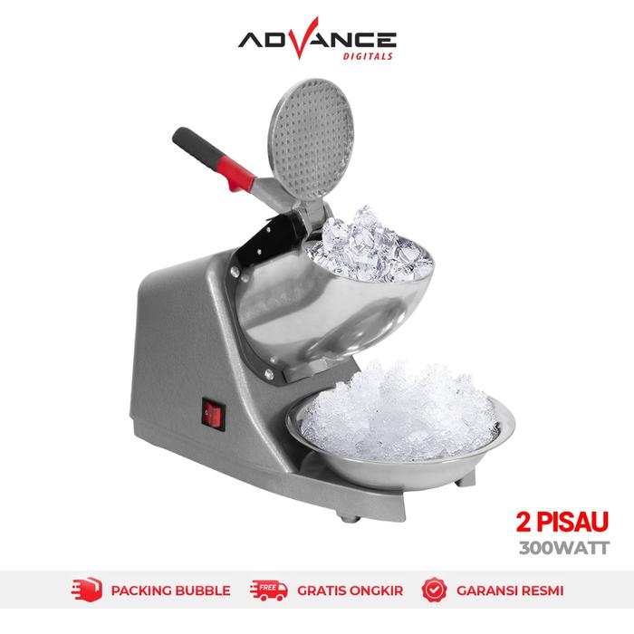 Gambar Advance Mesin Es Serut / Ice Crusher / Mesin Penghancur Es Batu 2 Mata Pisau SE-201 - ADVANCE SE-201, Bubble dari Home Electronic_NEW undefined Tokopedia