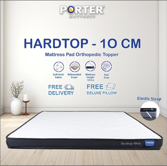 Gambar Mattress Pad / Pelapis Kasur Rebounded Foam PORTER Hardtop 10 - 90 x 200 dari Porter Mattress undefined Tokopedia