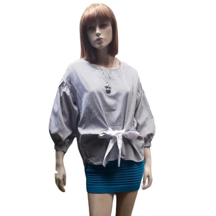 Gambar atasan fashion garis - Hitam dari New Kaela, Sabana & Jo undefined Tokopedia