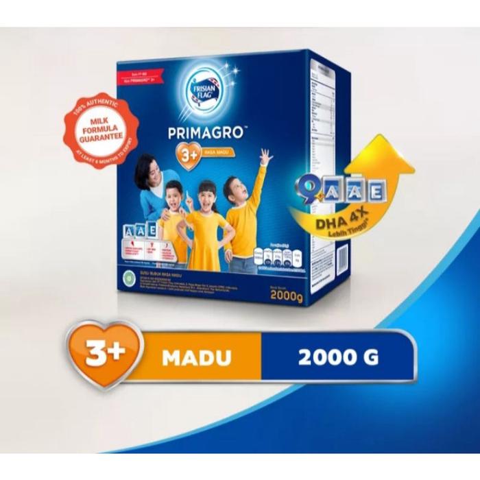 Gambar FRISIAN FLAG PRIMAGRO 3+MADU 2KG dari Zigma1717 undefined Tokopedia