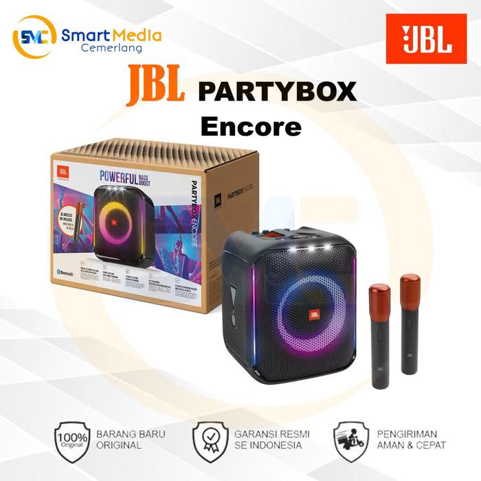 Gambar JBL Partybox Encore Portable Bluetooth Speaker with 2 mics dari Smart Media Computer undefined Tokopedia