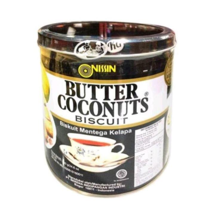 Gambar Nissin Butter Coconut Biskuit Kaleng 650Gr - Butter coconut dari canggihcell4 undefined Tokopedia
