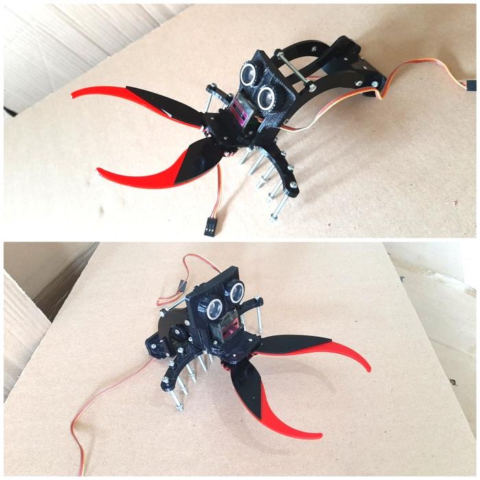 Gambar Gripper Robot Custom - Hexapod - Quadruped - Smart Car - Arduino - DIY - Type E dari Indoriva OnLine undefined Tokopedia