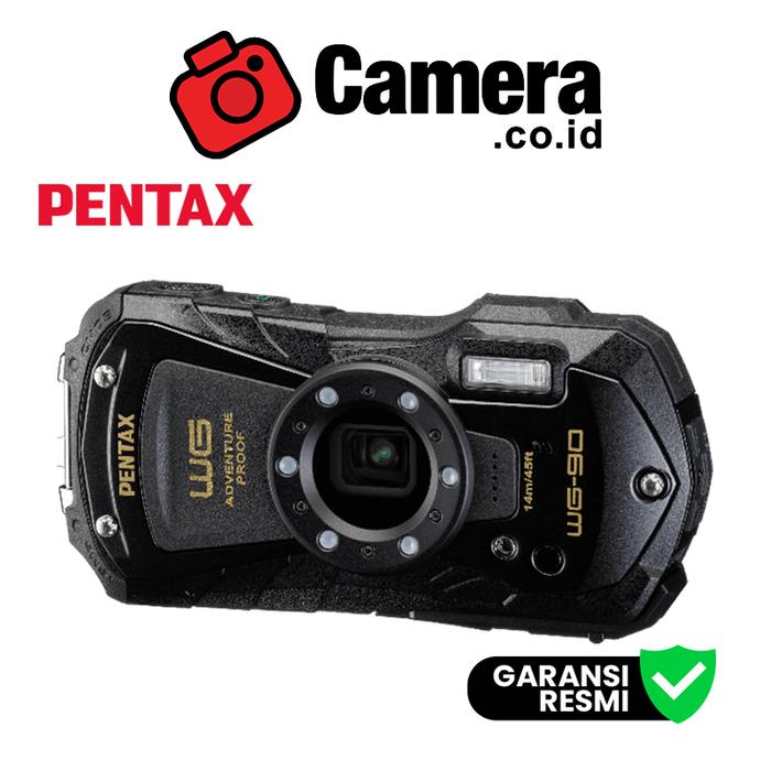 Gambar Pentax WG-90 Digital Camera Underwater Ricoh - Black dari CAMERA CO ID undefined Tokopedia