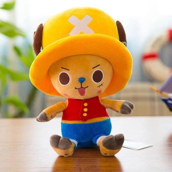 Gambar Boneka Chopper 30cm Original Boneka One Piece TAG   CAP TOEI ANIMATION - 25cm - Luffy dari BenStoreIndonesia undefined Tokopedia