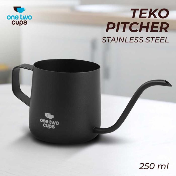 Gambar One Two Cups Teko Kopi Leher Angsa Pour Over Drip Kettle - AA0050 - 250ml dari kamoro outdoor undefined Tokopedia