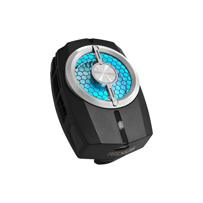 Gambar Rexus Gletzer BM-01 BM01 Gaming Cooler Phone Cooling Fan Pendingin Hp - Biru dari DextMall undefined Tokopedia