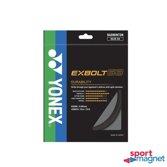 Gambar Yonex Exbolt 68 - Black dari Sport Magnet Yonex Store undefined Tokopedia