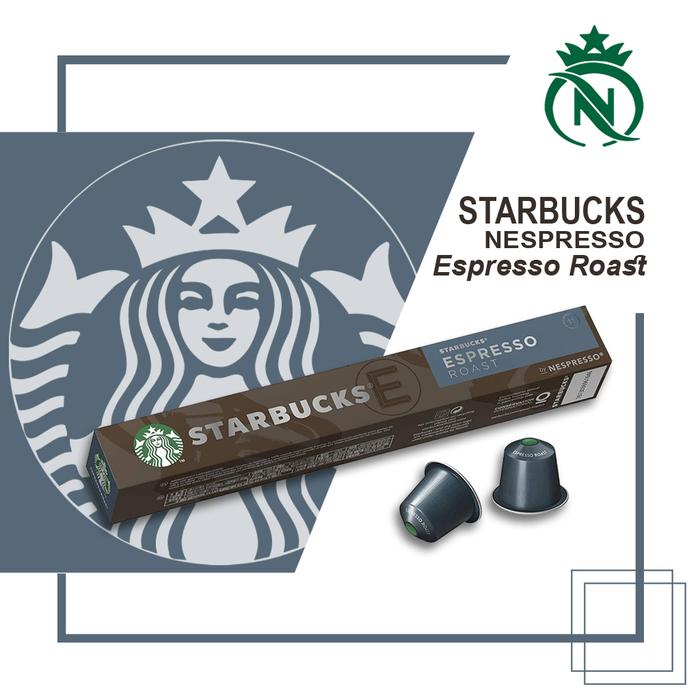 Gambar Starbucks Nespresso Capsule Pack Original Nestle All Varian Rasa Kopi - ESPRESSO ROAST dari Nespresso Mart undefined Tokopedia