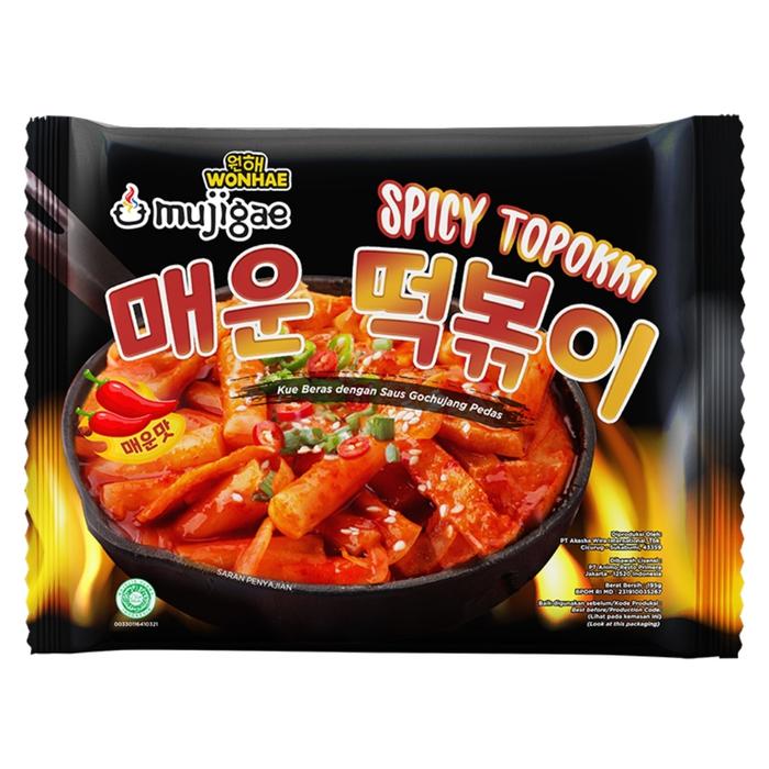 Gambar mujigae SPICY TOPOKKI 195 g dari MIE MARKET undefined Tokopedia