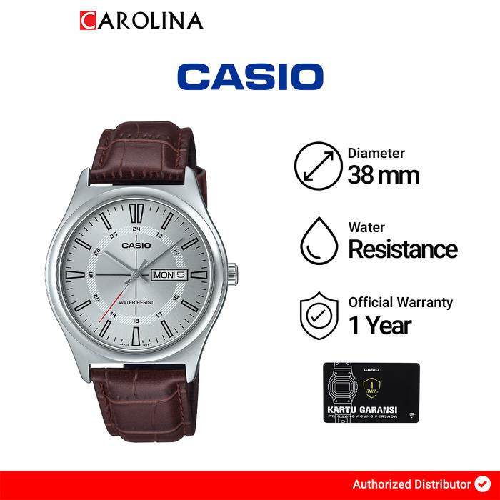 Gambar Jam Tangan Pria Casio Standard Series MTP-V006L-7C dari Carolina Watch Official Shop undefined Tokopedia