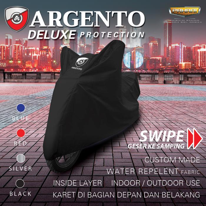Gambar Benelli Panarea Honda C1 CS 1 Motor Sarung Motor Selimut Motor Argento - Hitam, Benelli Panarea dari TDC Variasi Kota Tangerang Tokopedia