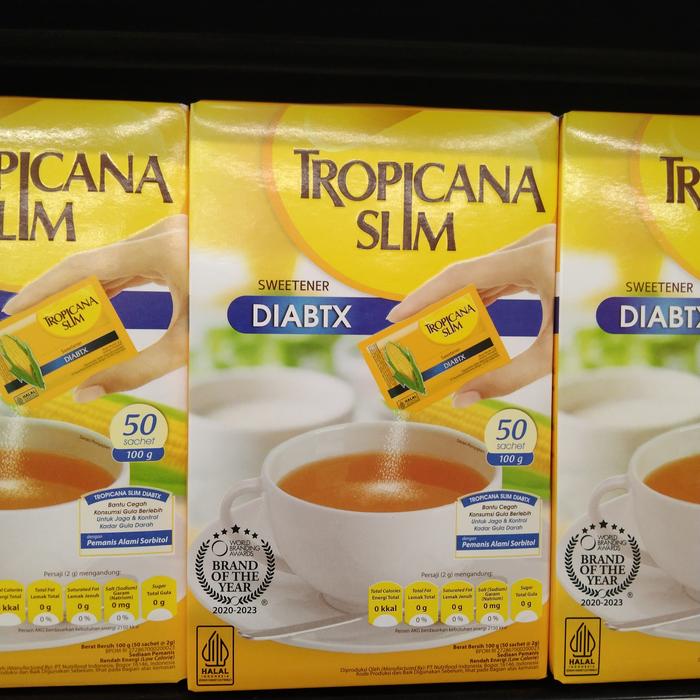 Gambar tropicana slim diabtx & Classic 100gr isi 50bags/box - diabtx dari PWA sembako.co undefined Tokopedia