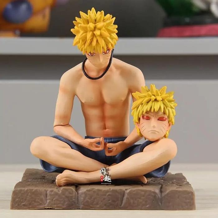 Gambar Action Figure Naruto Sage Sittting Pose Bertapa Statue 13cm - UK 11cm / box dari KIDDY STATION1 undefined Tokopedia