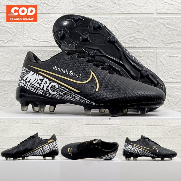 Gambar Sepatu Bola Anak Mercurial Sol Bening Best Seller - Hitam Gold, 35 dari Indosports undefined Tokopedia