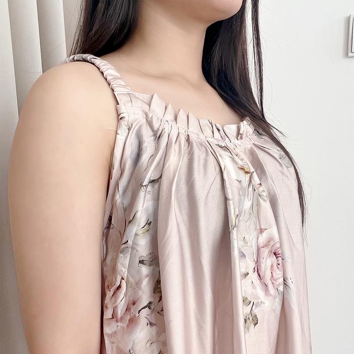 Gambar GREET NIGHT WEAR - Daster Tali Organic Silk Model : T- / DT (1) - T-414 dari greetnightwear undefined Tokopedia