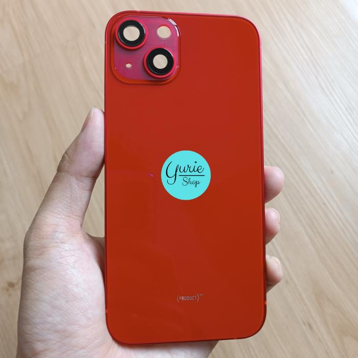 Gambar Housing Casing Kesing Back Door Fullset Iphone 13 / 13 Mini Original - Red, Ip 13 Mini dari Yurie Shop undefined Tokopedia