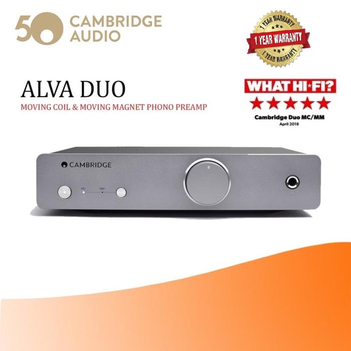 Cambridge Audio Alva Duo – Pre Fono Per Giradischi MM/MC Con Alimentatore Switching E Uscita Cuffie Integrata