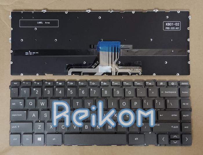 Gambar Keyboard HP X360 Convert 13ay 13-ay 13-ay0008na 13-ay0045au 13-ay1054a - Hitam dari Reikom undefined Tokopedia