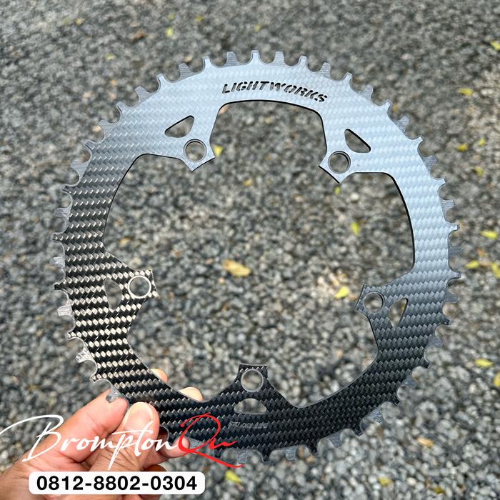130 Bcd Lightworks Chainring Arm Lightworks Carbon Chainring