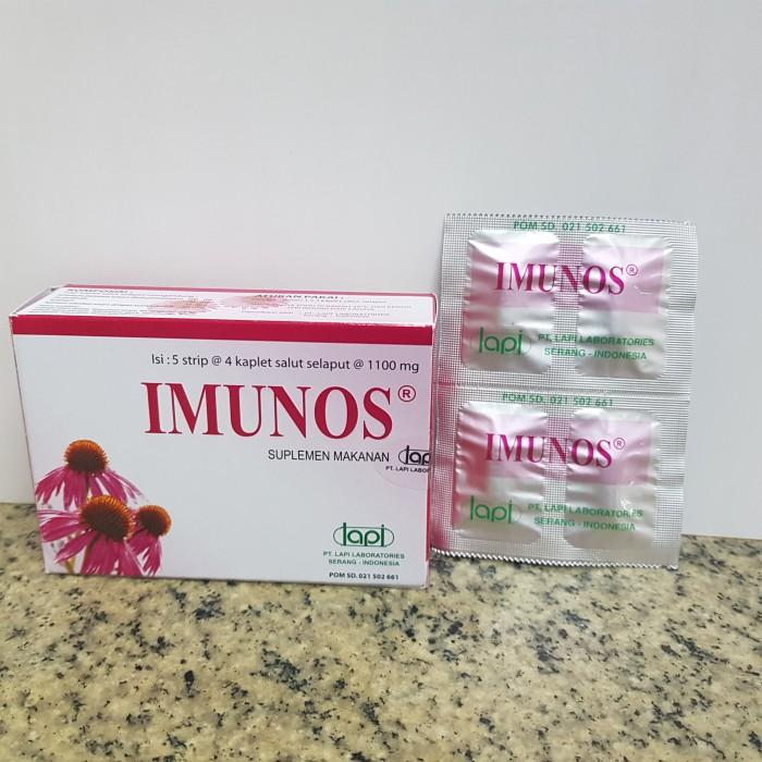 Gambar IMUNOS SUPLEMEN MAKANAN KESEHATAN TABLET PER SRIP TERMURAH TERJAMIN dari PEDAGANG OBAT undefined Tokopedia