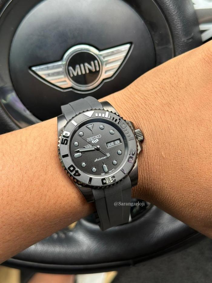 Gambar Jam tangan Seiko Mod NH35 Black Out dari SarangArloji undefined Tokopedia
