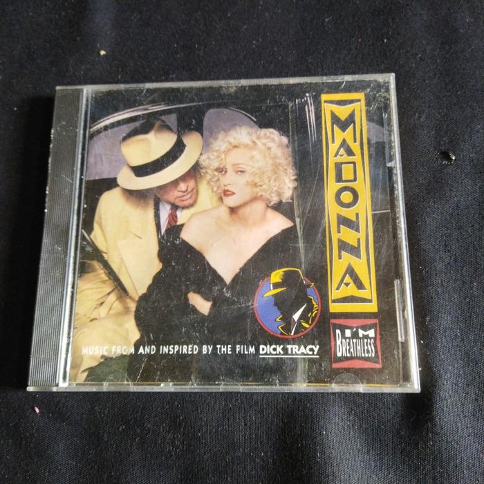 Gambar cd music madonna im breathless dari koleksijadul_NEW undefined Tokopedia