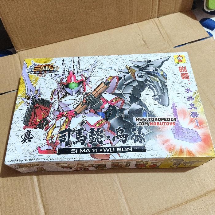 Gambar SD GUNDAM JING LE SI MA YI SHIBAI SAZABI MODEL KIT SET BB MAINAN ROBOT dari NOBU Toys and Hobby Shop undefined Tokopedia