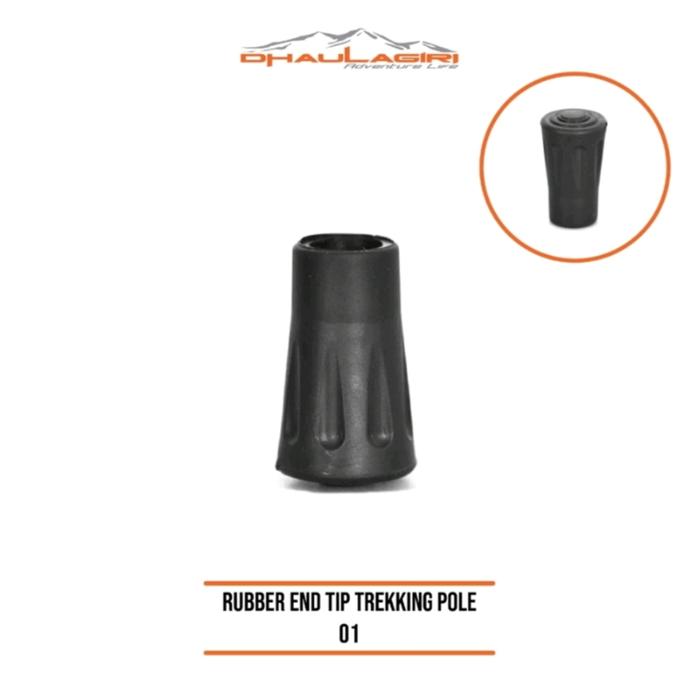 Gambar Karet penutup ujung tongkat hiking / rubber end tip trekingpole - trekingpole 01 dari Store Adventure Malang undefined Tokopedia