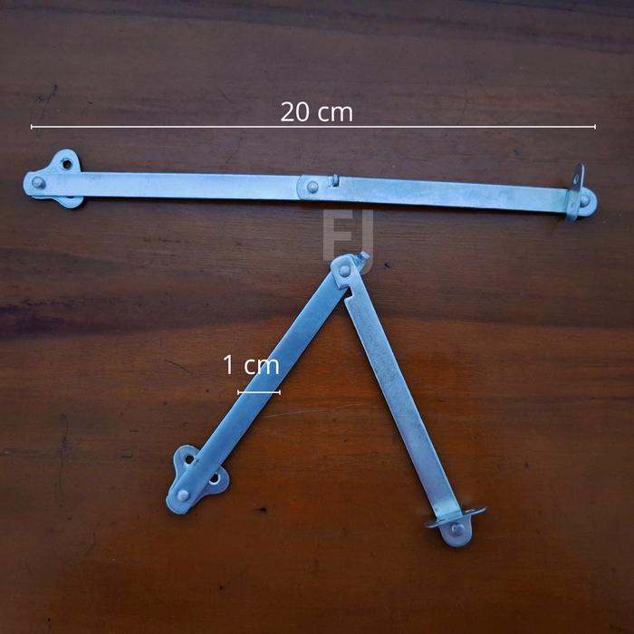 Gambar Engsel salon/engsel sikutan/engsel wayang - 20 cm dari FARRINDO JAYA UTAMA undefined Tokopedia