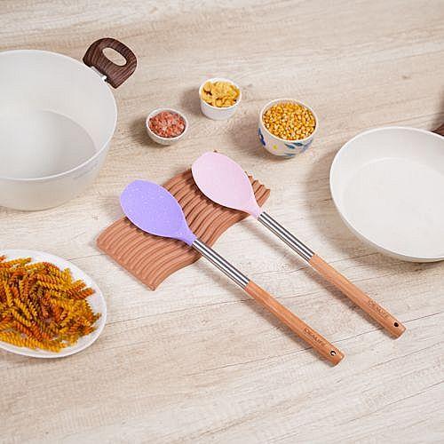 Gambar IDEALIFE - Kitchen Utensils - Peralatan Masak - IL-172B - Round Spatula, Abu-abu dari IDEALIFE ONLINE STORE undefined Tokopedia