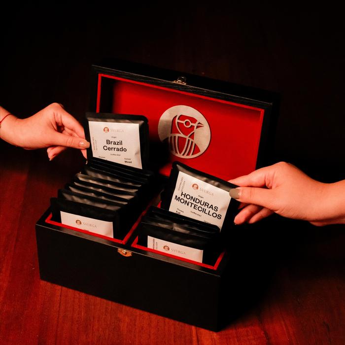 Gambar Coffee Drip Box Premium Svurga Isi 20 dari SVURGA Coffee Roaster undefined Tokopedia