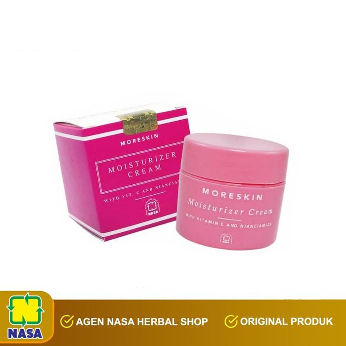 Gambar Moreskin Moisturizer Cream Wajah Original - Pelembab Semua Jenis Kulit dari Agen Nasa Herbal Shop undefined Tokopedia