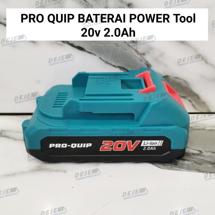 Gambar PRO QUIP Baterai Power Tools Bor Cordless 20v 2.0Ah RCTBLI20 LXT dari Deje Rumah Perkakas undefined Tokopedia